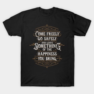 Dracula: Come freely... T-Shirt